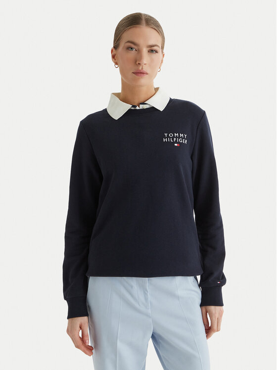 Tommy Hilfiger Džemperis · Tamsiai mėlyna · Regular Fit