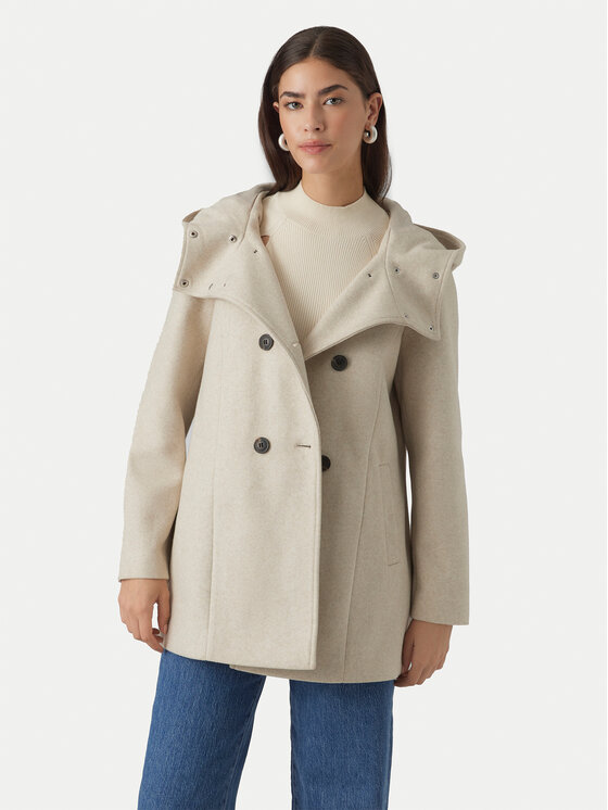 Vero Moda Demisezoninis paltas · Smėlio