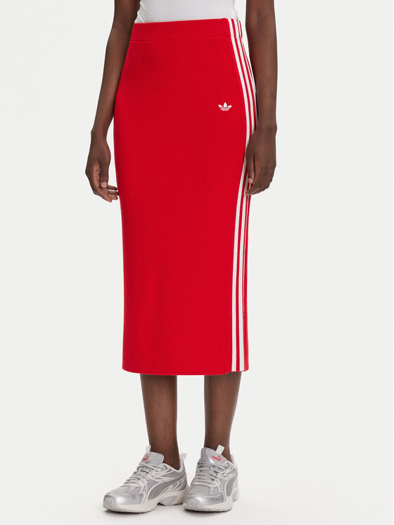 adidas Tiesus sijonas · Raudona · Midi