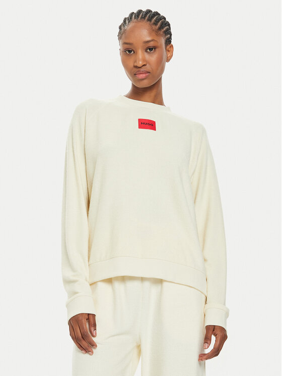 HUGO Megztinis · Écru · Regular Fit