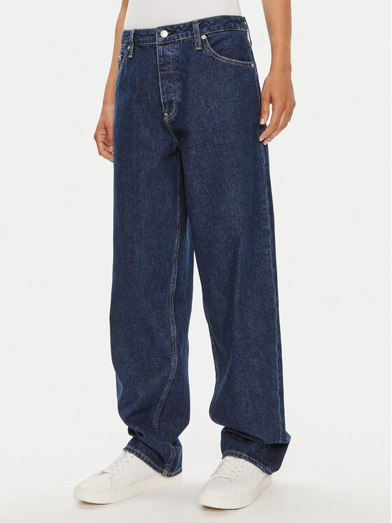 Calvin Klein Jeans Džinsai · Tamsiai mėlyna · Regular Fit