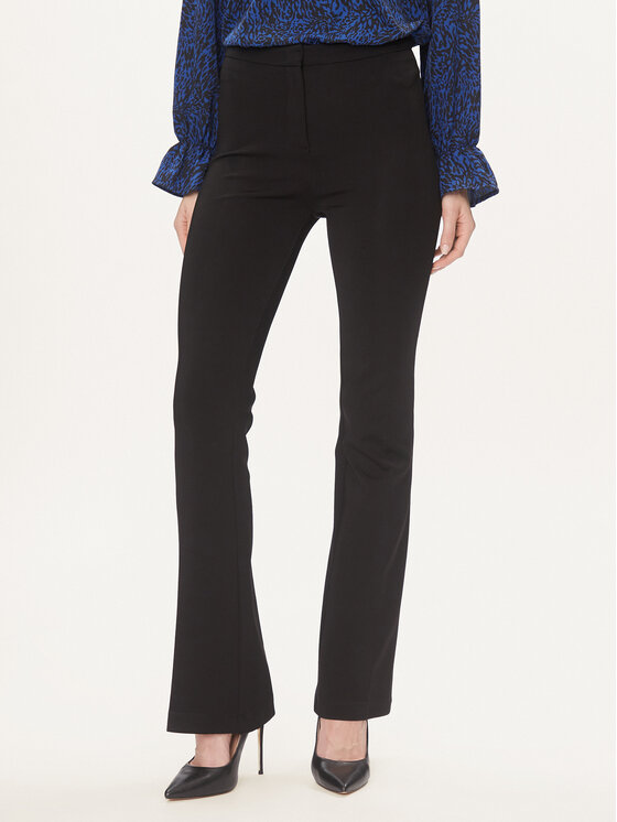 PINKO Medžiaginės kelnės · Juoda · Regular Fit
