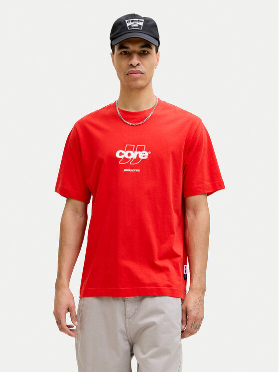 Jack & Jones Marškinėliai · Raudona