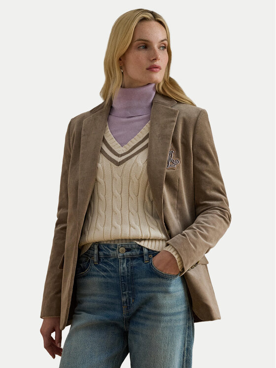 LAUREN RALPH LAUREN Švarkas · Smėlio · Regular Fit