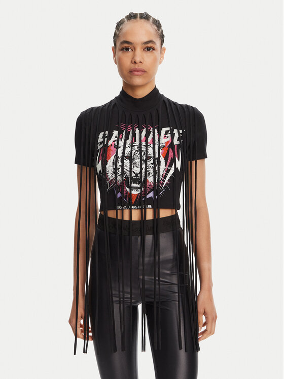 Kodas 20MAY Versace Jeans Couture Marškinėliai · Juoda