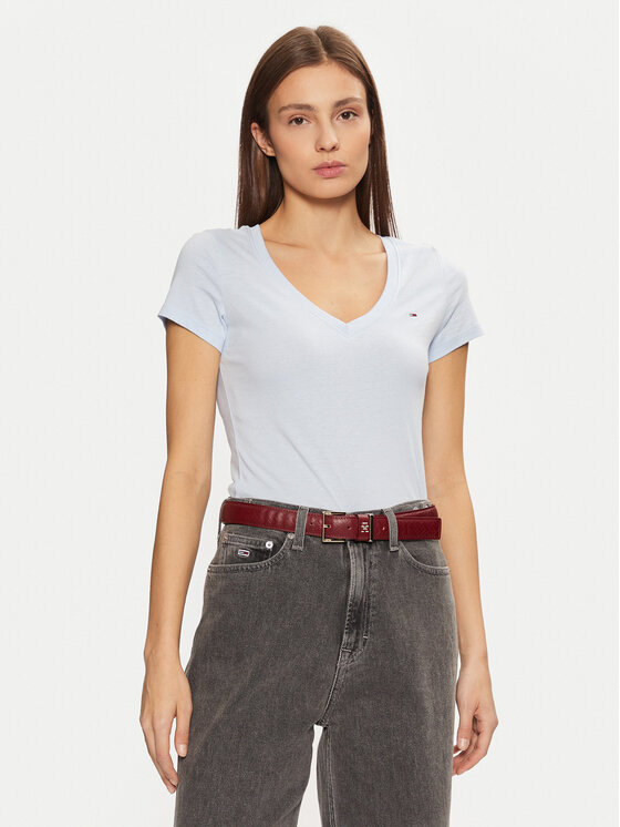 Tommy Jeans Marškinėliai · Žydra