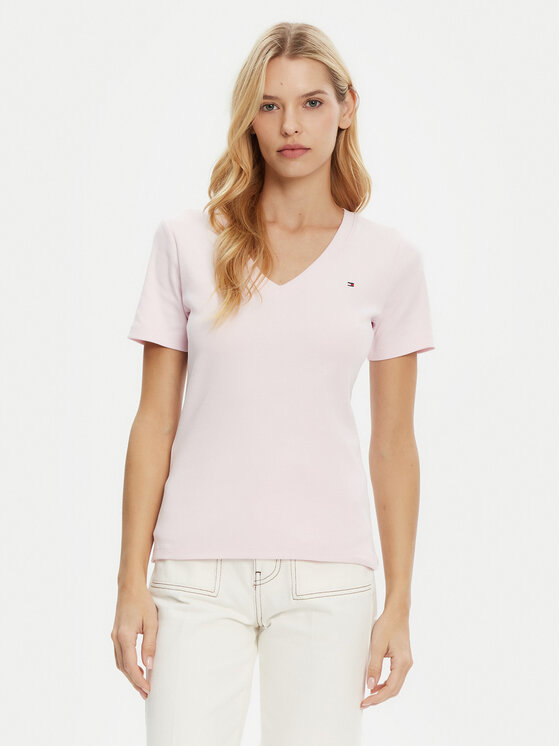 Tommy Hilfiger Marškinėliai · Rožinė