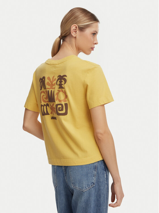 Kodas 20MAY Quiksilver Marškinėliai · Geltona