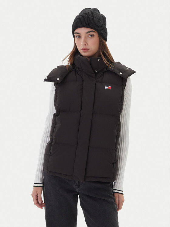 Tommy Jeans Sportinė liemenė · Juoda
