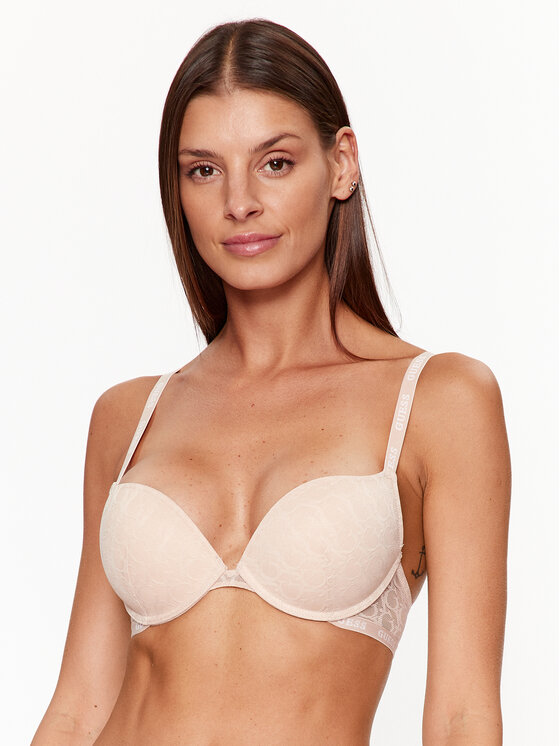 Guess Pakelianti (push-up) liemenėlė · Smėlio