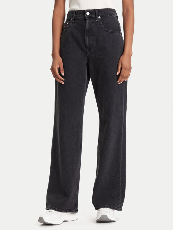 Tommy Jeans Džinsai · Juoda · Relaxed Fit