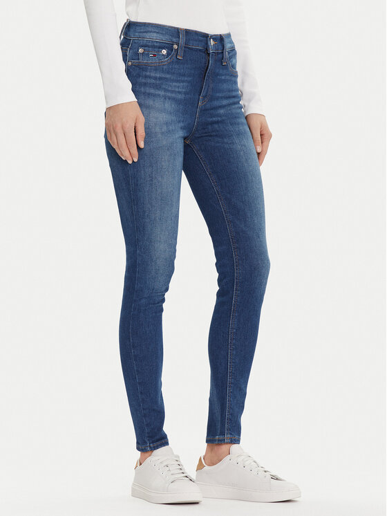 Tommy Jeans Džinsai · Tamsiai mėlyna · Skinny Fit