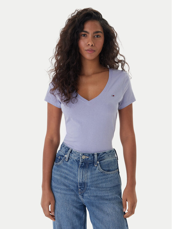Tommy Jeans Marškinėliai · Mėlyna