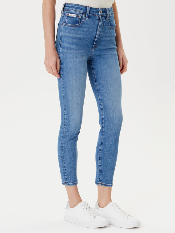 Calvin Klein Jeans Džinsai · Mėlyna · Skinny Fit