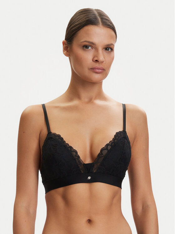 BOSS Braletė liemenėlė · Juoda
