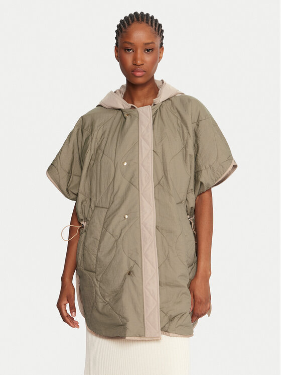 Weekend Max Mara Demisezoninis paltas · Smėlio