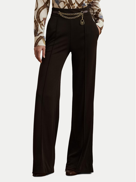 Kodas 20MAY LAUREN RALPH LAUREN Medžiaginės kelnės · Ruda · Regular Fit