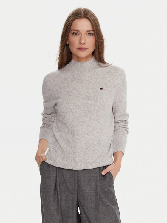 Tommy Hilfiger Megztinis · Pilka · Regular Fit
