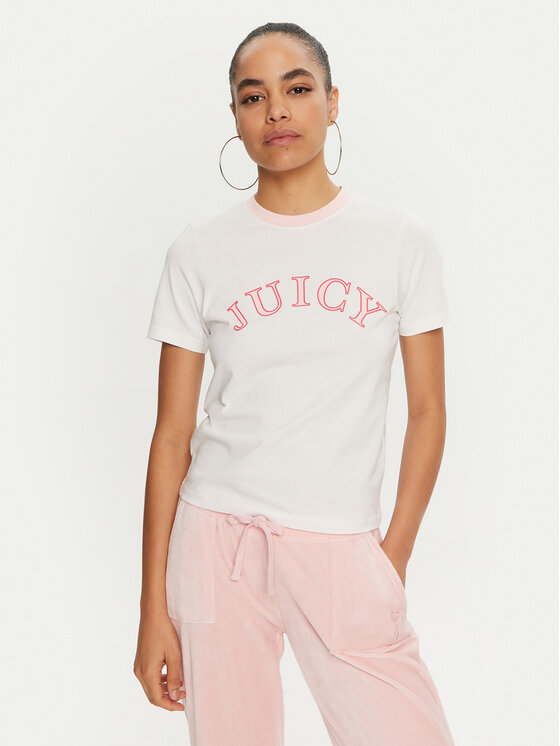 Juicy Couture Marškinėliai · Balta