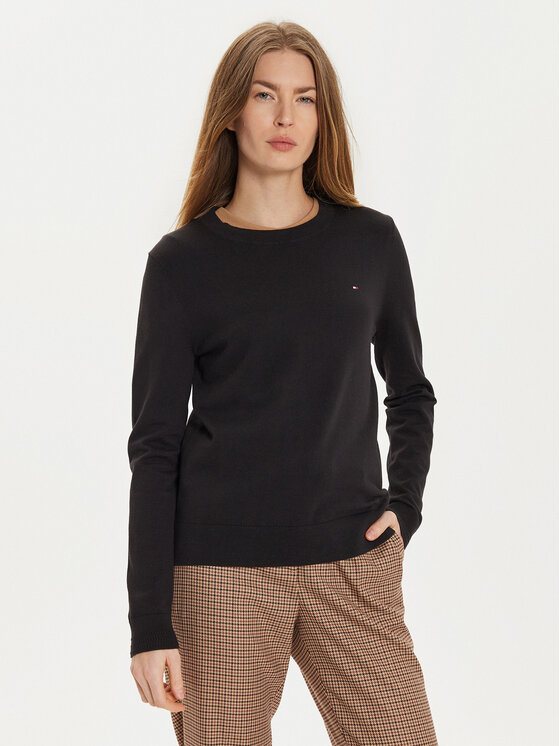 Tommy Hilfiger Megztinis · Juoda