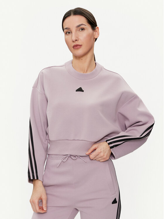 adidas Džemperis · Violetinė · Relaxed Fit