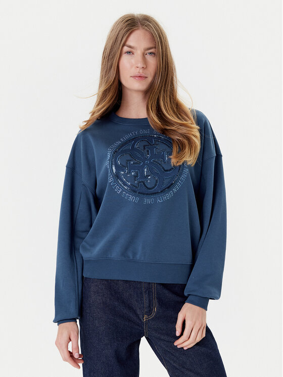 Guess Džemperis · Tamsiai mėlyna · Regular Fit