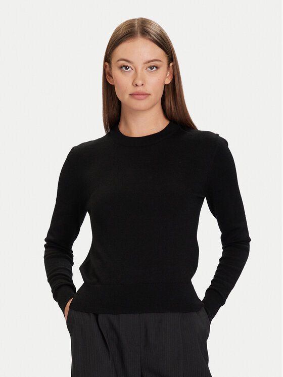 Calvin Klein Megztinis · Juoda · Regular Fit