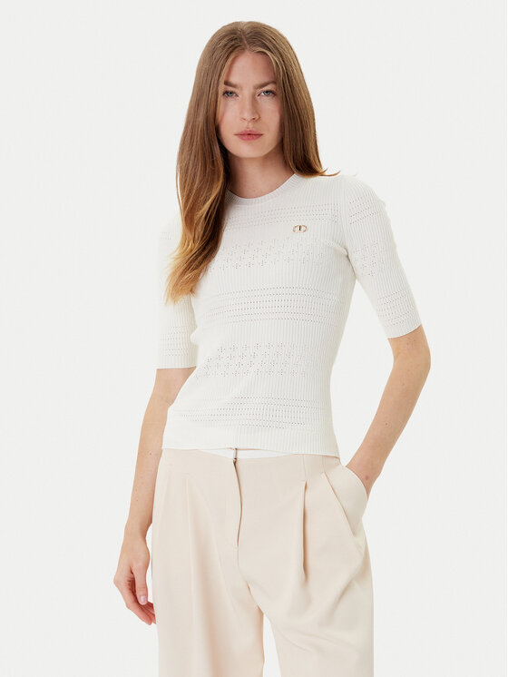 TWINSET Megztinis · Smėlio · Regular Fit
