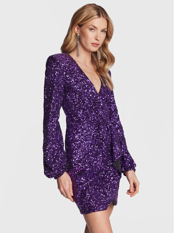 PINKO Kokteilinė suknelė · Violetinė · Mini