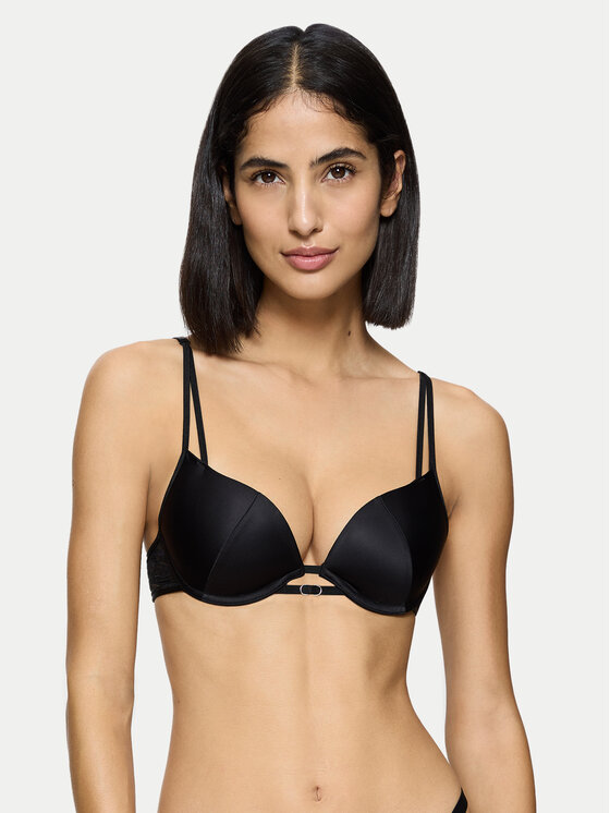 Triumph Pakelianti (push-up) liemenėlė · Juoda