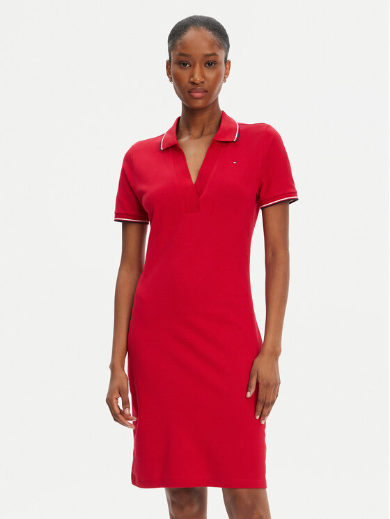 Tommy Hilfiger Kasdieninė suknelė · Raudona · Mini