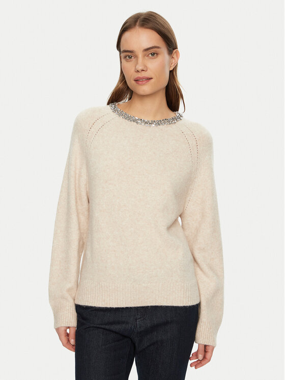 Morgan Megztinis · Smėlio · Regular Fit