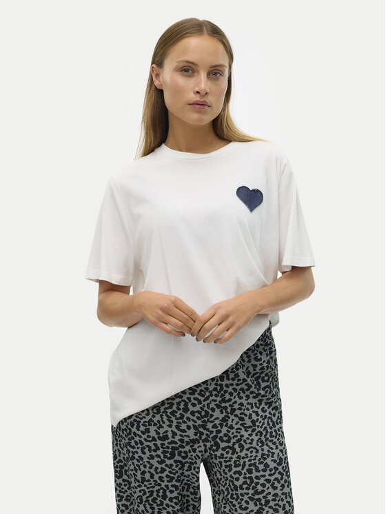 Vero Moda Marškinėliai · Balta