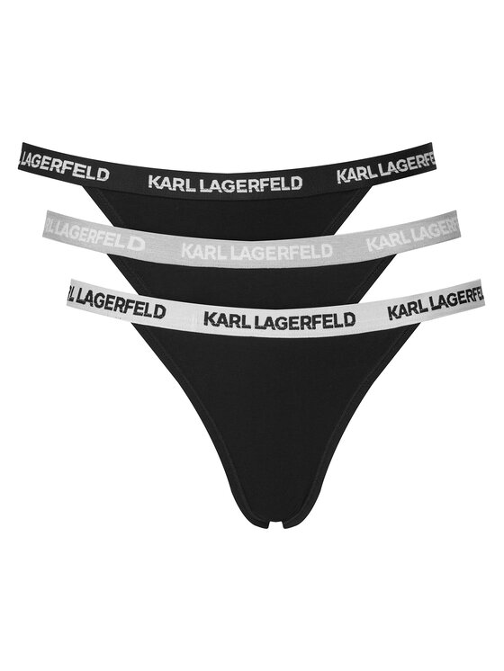 KARL LAGERFELD Brazilinių kelnaičių komplektas · Spalvota