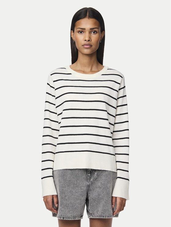 Pieces Megztinis · Balta · Regular Fit