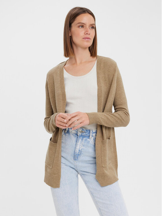 Vero Moda Kardiganas · Smėlio · Regular Fit