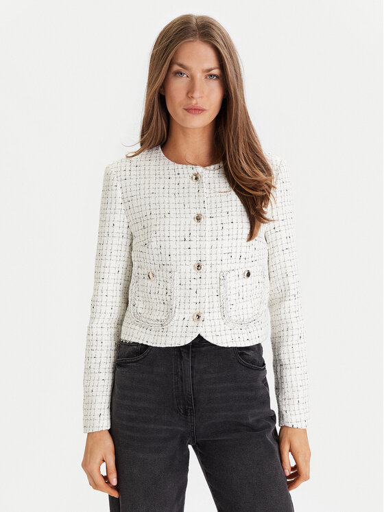 Kodas 20MAY Morgan Švarkas · Écru · Slim Fit