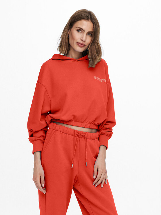 ONLY Džemperis · Oranžinė · Regular Fit