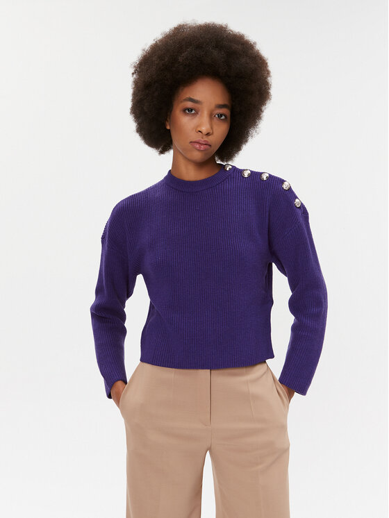 Morgan Megztinis · Violetinė · Regular Fit
