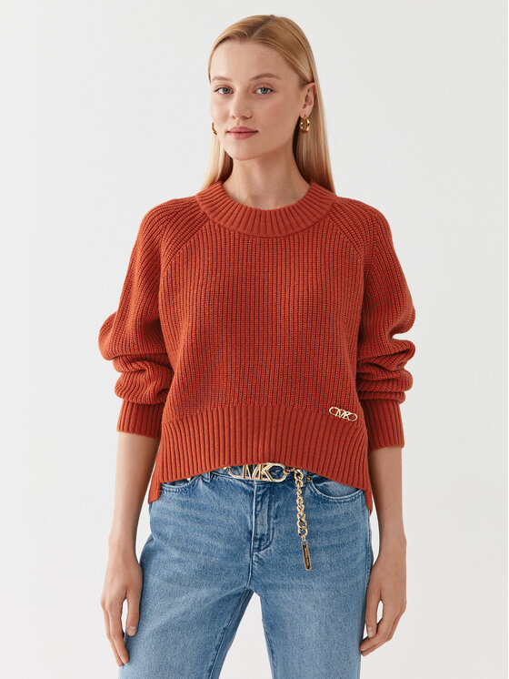 MICHAEL Michael Kors Megztinis · Oranžinė · Relaxed Fit