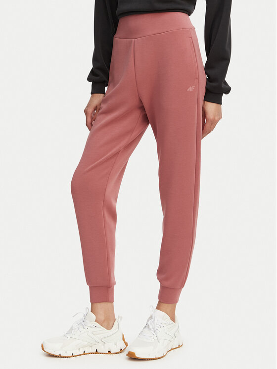 4F Sportinės kelnės · Rožinė · Relaxed Fit