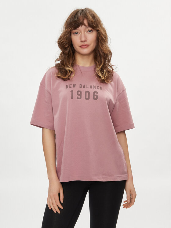 New Balance Marškinėliai · Rožinė
