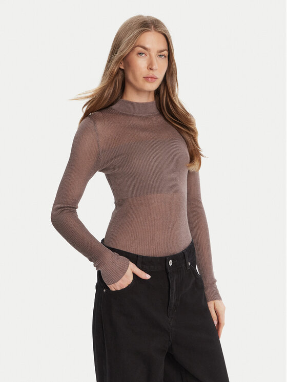 Kodas 20MAY HUGO Megztinis · Smėlio · Slim Fit