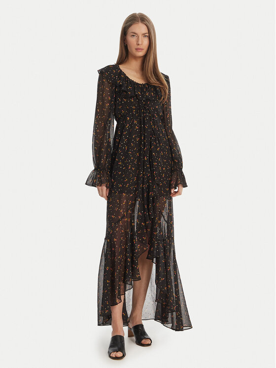 For Love & Lemons Komplektasmarškinėliai ir kasdieninė suknelė · Juoda · Maksi
