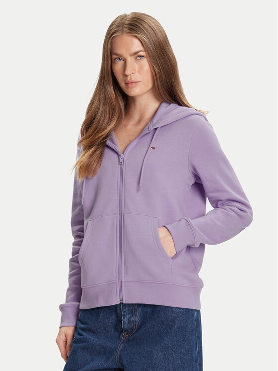 Tommy Jeans Džemperis · Violetinė · Regular Fit