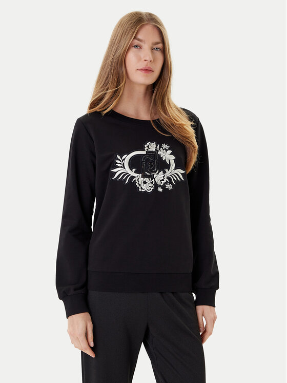 Liu Jo Sport Džemperis · Juoda · Regular Fit
