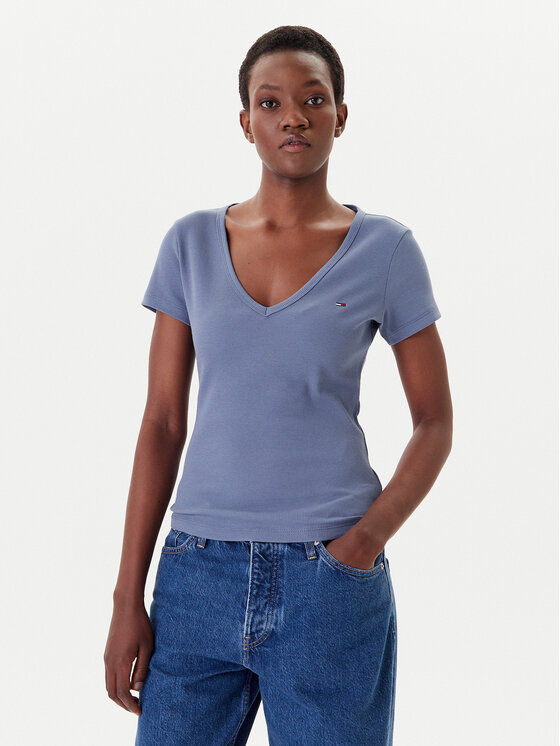 Tommy Jeans Marškinėliai · Mėlyna