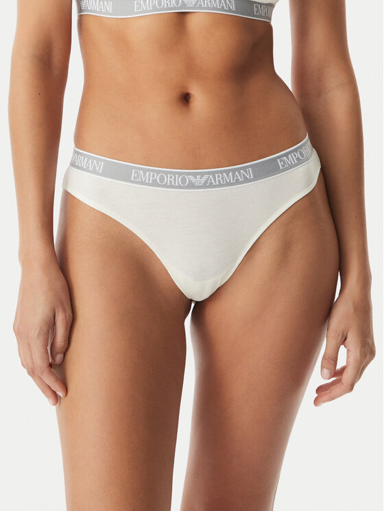 Kodas 20MAY Emporio Armani Underwear Brazilinių kelnaičių komplektas · Balta