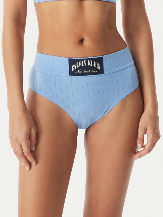 Calvin Klein Underwear Klasikinės kelnaitės aukštu juosmeniu · Mėlyna