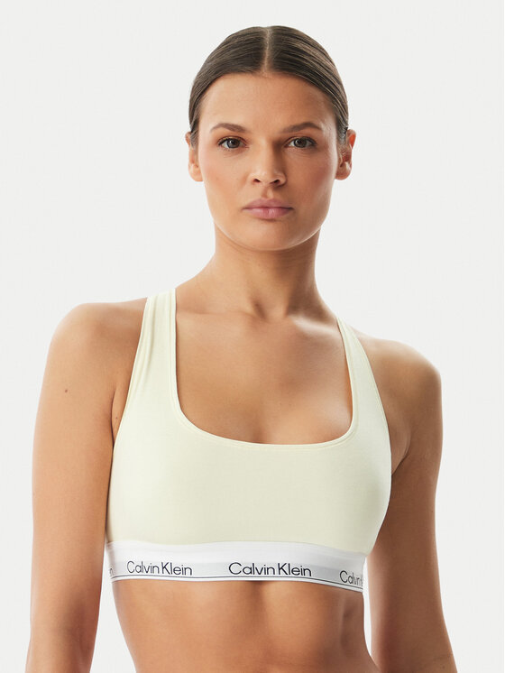 Calvin Klein Underwear Sportinė liemenėlė · Kreminė